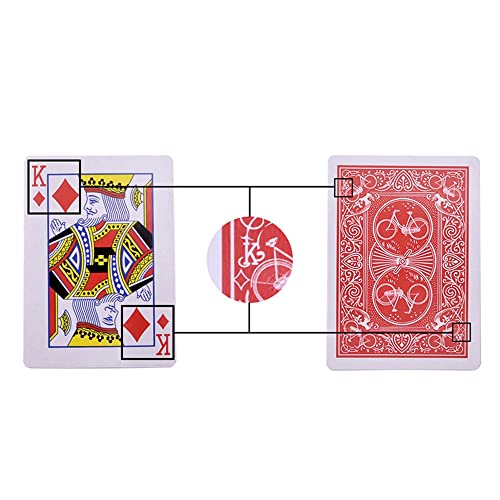Markiertes Stripper Deck Spielkarten Poker Magic Tricks Close Up Street Illusion Gimmick Mentalismus Kind Puzzle Spielzeug Magia Karte von SUMAG