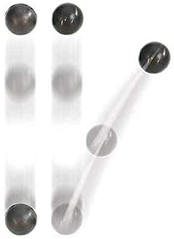SUMAG 1 Set Bounce No Bounce Ball Zaubertricks Magier Close Up Illusions Zubehör Gimmick Requisiten Lustige Mentalismus Magie von SUMAG