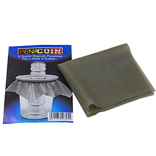 SUMAG Magietricks 1 x Pena-Münzen-Penetration Magic Tricks Dish Münze durch Gummilitze in Cup schwarzes Loch Nahaufnahme Magic Show Trick-Requisiten SUMAG Magietricks 1 x Pena-Münzen-Penetration Magic Tricks Dish Münze durch Gummilitze in Cup schwarzes Loch Nahaufnahme Magic Show Trick-Requisiten von SUMAG