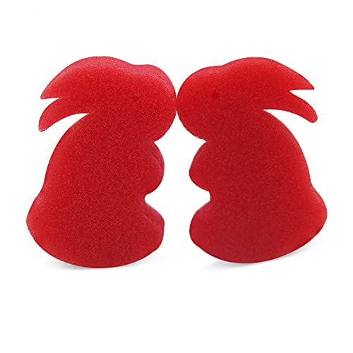 SUMAG Magietricks 10 Paar Schwamm-Kaninchen magisches Kaninchen erscheint verschwindende Magie Nahaufnahme Gimmick Requisiten Illusionen Lustig Klassisches Spielzeug von SUMAG