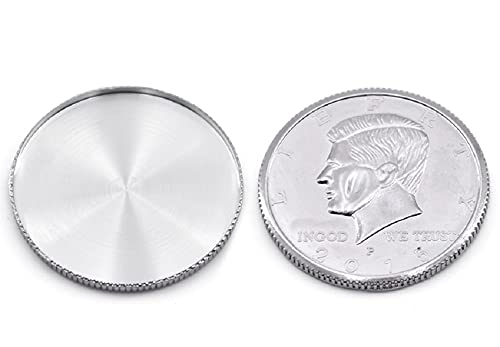 SUMAG Magietricks 4 Stück erweiterte Muschel (Halb-Dollar-Kopf) Münze erscheint verschwindende Magie Zubehör Nahaufnahme Gimmick Prop Illusions von SUMAG