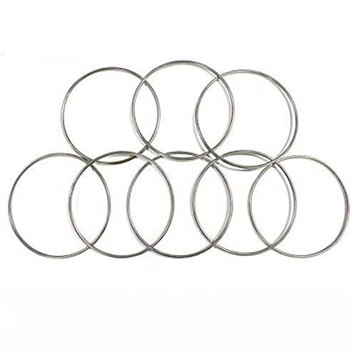 SUMAG Magietricks Magnetischer Verbindungsring 8 Ringe Set – Große Größe (Durchmesser 30 cmEdelstahl) BühnenIllusions Gimmick Requisiten Spaß von SUMAG