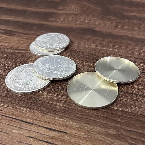 SUMAG Super Morgan Dollar Set (Cupronickel) Magic Tricks Visual Change Coin Magic for Magicians Close Up Street Illusions Gimmick von SUMAG