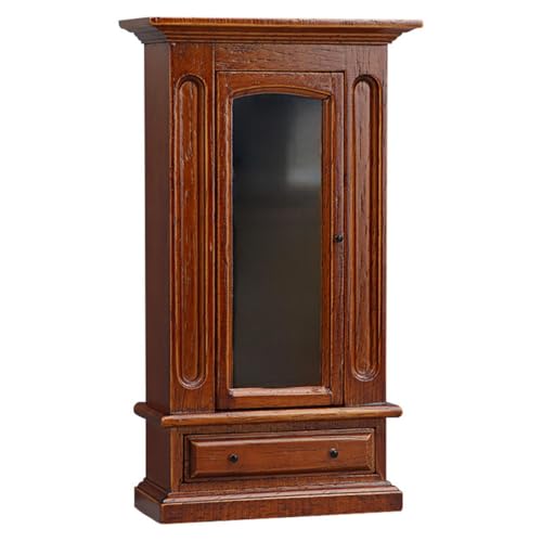 1 Stück 1:12 Miniatur Szene Schrank Puppenhaus Mini Massivholz Gardero be mit Spiegel Schlafzimmer DIY Zubehör 1 Stück 1:12 Miniatur Szene Schrank Puppenhaus Mini Massivholz Gardero be mit Spiegel Schlafzimmer DIY Zubehör von SUMKTO
