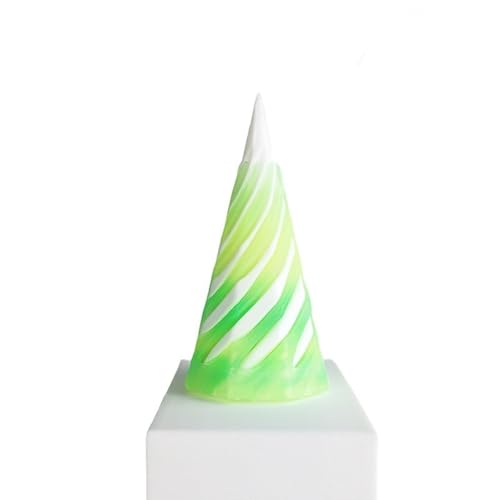 1-teiliges Spiral keck Fidget Toy Unmöglicher Cone Impossible Pyramid Passthrough Spielzeug 3D-gedrucktes Spiral keck Fidget Toy Geburtstag für Erwachsene & Kinder von SUMKTO