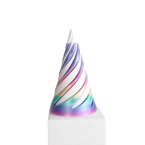 1-teiliges Spiral keck Fidget Toy Unmöglicher Cone Impossible Pyramid Passthrough Spielzeug 3D-gedrucktes Spiral keck Fidget Toy Geburtstag für Erwachsene & Kinder von SUMKTO
