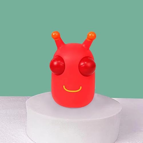 Augapfel-Quetsch-Spielzeug Spaß Caterpillar-Squeeze-Spielzeug Kreatives Dekompression Spielzeug für Erwachsene und Kinder von SUMKTO