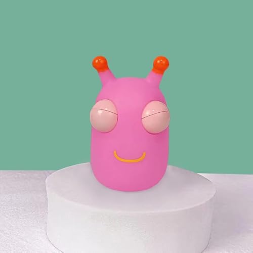 Augapfel-Quetsch-Spielzeug Spaß Caterpillar-Squeeze-Spielzeug Kreatives Dekompression Spielzeug für Erwachsene und Kinder von SUMKTO