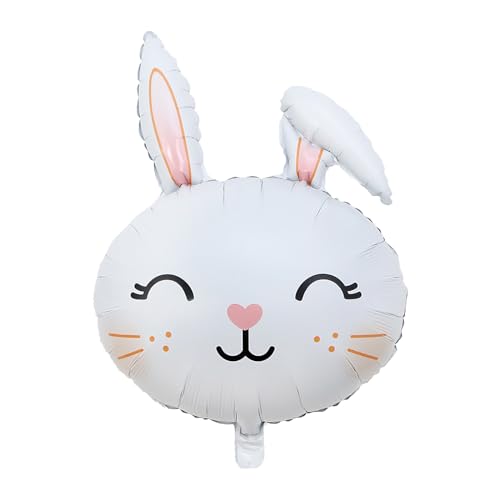Häschen bedruckte Folien ballons Ideal für Helium Kaninchen Thema Oster dekorationen von SUMKTO