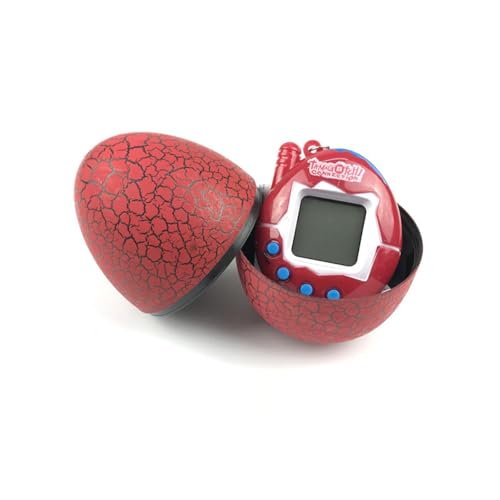 Multi-Farben Tumbler Spielzeug Tamagochi Dinosaurier Ei Virtuelle elektronische Haustier Maschine Digitales elektronisches E-Haustier Cyber-Spielzeug Handspiel Digitales Spiel Schlüssel Bund von SUMKTO