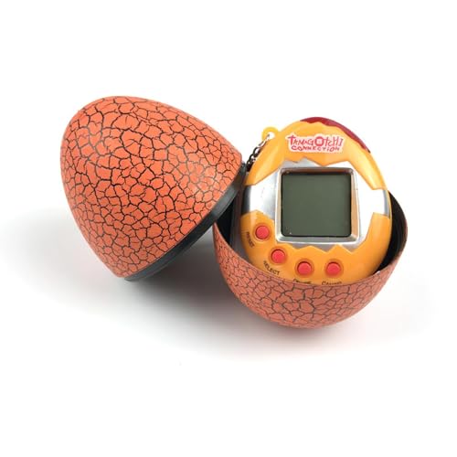 Multi-Farben Tumbler Spielzeug Tamagochi Dinosaurier Ei Virtuelle elektronische Haustier Maschine Digitales elektronisches E-Haustier Cyber-Spielzeug Handspiel Digitales Spiel Schlüssel Bund von SUMKTO