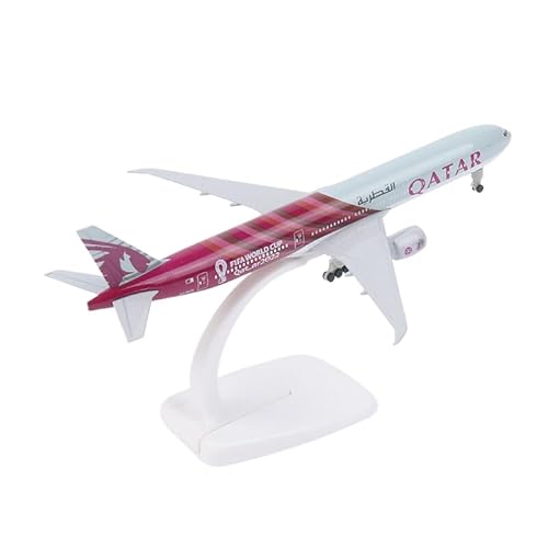 SUMKTO 20cm Legierung Flugzeug AIR Qatar Airways Boeing 777 Modell Diecast Mit Rädern Fahrwerk Luftfahrzeug SUMKTO 20cm Legierung Flugzeug AIR Qatar Airways Boeing 777 Modell Diecast Mit Rädern Fahrwerk Luftfahrzeug von SUMKTO