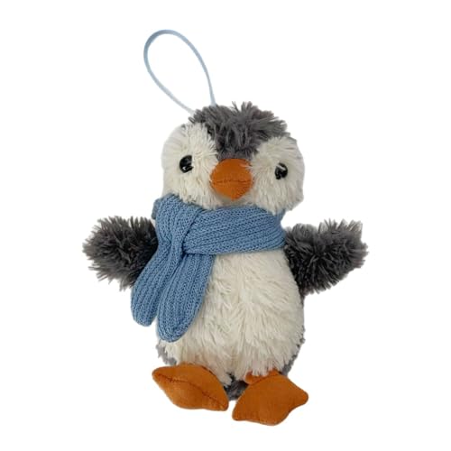 SUMKTO Kawaii Pinguin Puppe Blauer Schal Pinguin Plüsch Tier Niedliches Puppen-Interaktive Spielzeug Tasche Anhänger Dekoration Kreative Weihnachts Geschenke SUMKTO Kawaii Pinguin Puppe Blauer Schal Pinguin Plüsch Tier Niedliches Puppen-Interaktive Spielzeug Tasche Anhänger Dekoration Kreative Weihnachts Geschenke von SUMKTO