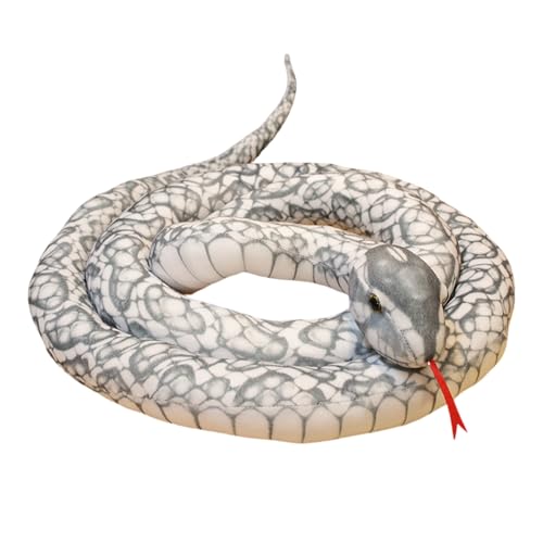 SUMMITDRAGON 100 cm Realistische Schlangeplüschfiguren Mit Wie Designs Gefülltes Schlangentierspielzeug Für Kinder Und Naturliebhaber von SUMMITDRAGON