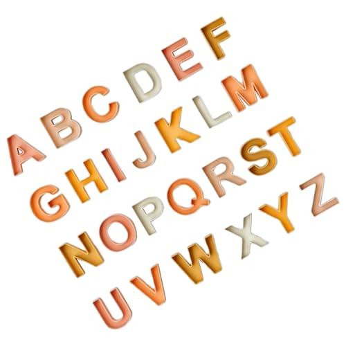SUMMITDRAGON 26 Stück Silicon Letter Blocks Bath Toy Set Für Kinder Von 3 Jahren Und Up Weiche Pädagogische Spaß Interaktives Lernen von SUMMITDRAGON
