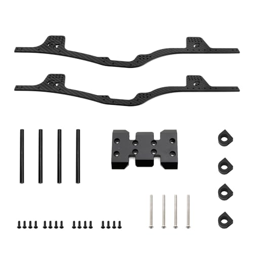 SUMMITDRAGON Aluminium Legierungs Chassis Kits Mit Niedrigen Mittelgravituren Für SCX10 90046 Fernbedienungscrawler Zubehör SUMMITDRAGON Aluminium Legierungs Chassis Kits Mit Niedrigen Mittelgravituren Für SCX10 90046 Fernbedienungscrawler Zubehör von SUMMITDRAGON