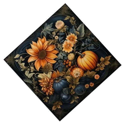 SUMMITDRAGON Blumenkürbis Astrologie Tischdecke Tarot Gottesdienste Tischdecke Altars Stoffkennzinationen Brettspielzubehör von SUMMITDRAGON