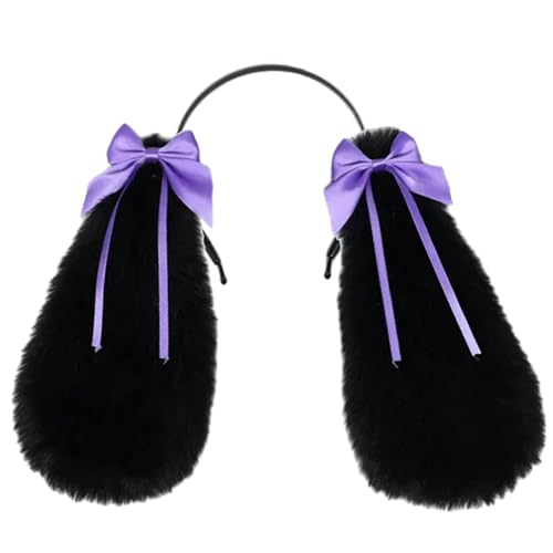 SUMMITDRAGON Cosplay Kaninchen Stirnband Tierohr Für Karnevalsparty Handgefertigtes Pelziges Ohr Party Kostüm Teufel SUMMITDRAGON Cosplay Kaninchen Stirnband Tierohr Für Karnevalsparty Handgefertigtes Pelziges Ohr Party Kostüm Teufel von SUMMITDRAGON