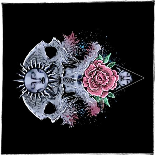 SUMMITDRAGON Divinations Tischdecke Sonne Astrologie Tarotkarte Tischdecke Altars Stoff Göttlichkeit Brettspiel Accessoire von SUMMITDRAGON