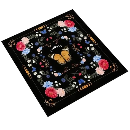 SUMMITDRAGON Elegante Tarottischabdeckung Dekorative Tarots Fabric Astrologys Table Für Tabletop Spiel In Weichen Samt von SUMMITDRAGON