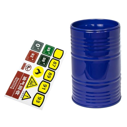 SUMMITDRAGON Fernbedienung Crawler Car Tinplate Oil Dose Dekorative Kits 1:10 Autozubehör Modell Crawlers Spielzeug Modifizierte Dekoration von SUMMITDRAGON