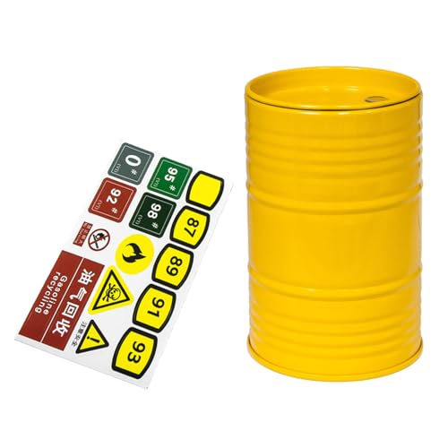 SUMMITDRAGON Fernbedienung Crawler Car Tinplate Oil Dose Dekorative Kits 1:10 Autozubehör Modell Crawlers Spielzeug Modifizierte Dekoration von SUMMITDRAGON