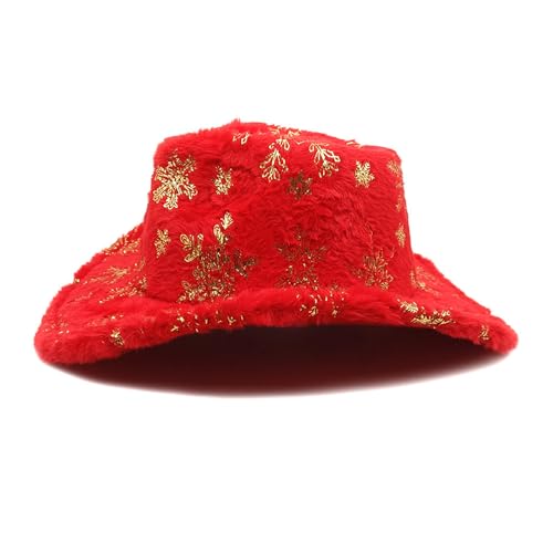 SUMMITDRAGON Klassischer Weihnachtshut Homburg Top Hat Panama Geschenk Für Freund Top Festival Kostüm Für Versammlungen Freien Pelzige Hüte Frauen SUMMITDRAGON Klassischer Weihnachtshut Homburg Top Hat Panama Geschenk Für Freund Top Festival Kostüm Für Versammlungen Freien Pelzige Hüte Frauen von SUMMITDRAGON