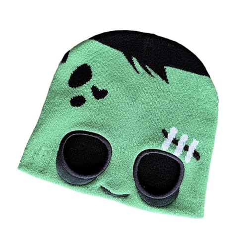 SUMMITDRAGON Lustiger Eye Peek Schädelhut Für Frauen Teenager Beliebte Gestrickte Rand Mode Punk Häkelhut Unisex Halloween Kopfbedeckung Neuheit SUMMITDRAGON Lustiger Eye Peek Schädelhut Für Frauen Teenager Beliebte Gestrickte Rand Mode Punk Häkelhut Unisex Halloween Kopfbedeckung Neuheit von SUMMITDRAGON