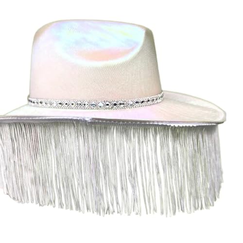 SUMMITDRAGON Schimmernde Rand Cowgirl Für Frau Atmungsaktive Cowboyhüte Mit Farbrand Bankette Partyfotografie Cowboyhüte Für Frauen Westgefühl Cowboyhüte Für Männliche Cowboyhüte Cowboy Hüte Männlich SUMMITDRAGON Schimmernde Rand Cowgirl Für Frau Atmungsaktive Cowboyhüte Mit Farbrand Bankette Partyfotografie Cowboyhüte Für Frauen Westgefühl Cowboyhüte Für Männliche Cowboyhüte Cowboy Hüte Männlich von SUMMITDRAGON