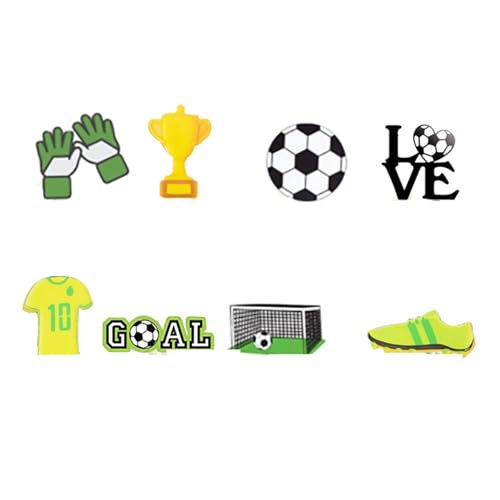 Set Von 8 Fußball Party Kuchen Zum Feiern Stilvoller Cupcake Einfügungskarten Fußball Kuchen Dekorationswerkzeug Set Von 8 Fußball Party Kuchen Zum Feiern Stilvoller Cupcake Einfügungskarten Fußball Kuchen Dekorationswerkzeug von SUMMITDRAGON