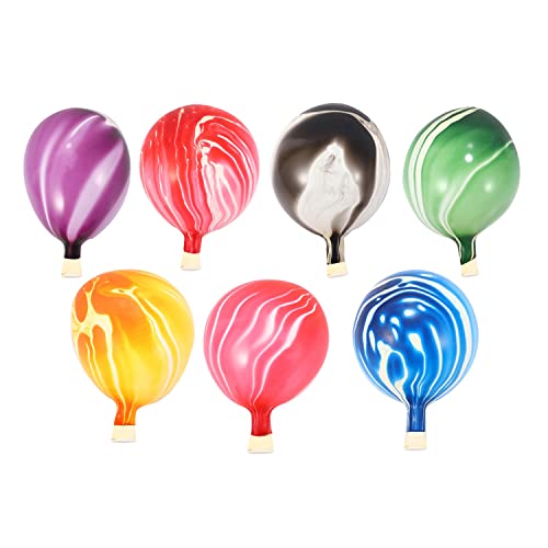 SUN-K Farbe Party Ballons (7 / Pack) - Bunter Wolke Ballon, Geburtstag Party Dekoration, Passende Raumgestaltung von SUN-K