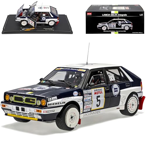 SUN STAR Lancia Delta integrale Saby Tour De Corse 1989 Nr 5 1/18 Sunstar Modellauto Modell Auto von SUN STAR