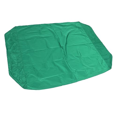 Grüne Sandkastenabdeckung, Sandkasten mit Abdeckung, Sandkästen für Kinder Im Freien, Quadratische Sandkasten-Pool-Schutzabdeckung, Sandkasten-Überdachung mit Kordelzug (150X150cm) von SUNFECILI