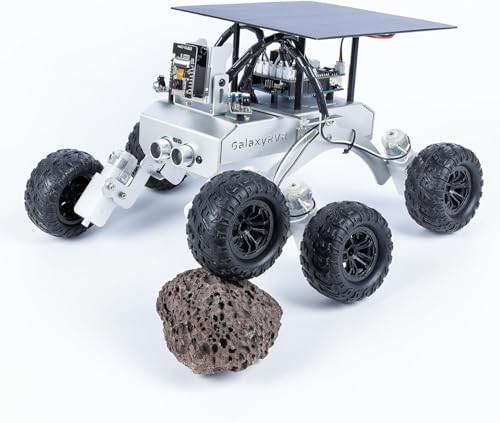 SUNFOUNDER GalaxyRVR Mars Rover Kit, Smartes Video-Roboterauto-Kit kompatibel mit Arduino mit ESP32 CAM für Echtzeit-FPV-Visuals, Wiederaufladbare Batterien inklusive SUNFOUNDER GalaxyRVR Mars Rover Kit, Smartes Video-Roboterauto-Kit kompatibel mit Arduino mit ESP32 CAM für Echtzeit-FPV-Visuals, Wiederaufladbare Batterien inklusive von SUNFOUNDER