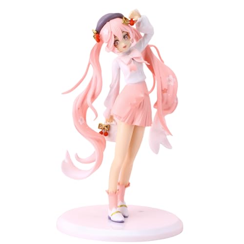 Anime-Figur, Doppelgeflecht, Kirsche, stehendes Modell, PVC, Schreibtischdekoration, Ornamente, 20 cm Anime-Figur, Doppelgeflecht, Kirsche, stehendes Modell, PVC, Schreibtischdekoration, Ornamente, 20 cm von SUNGDOGIN