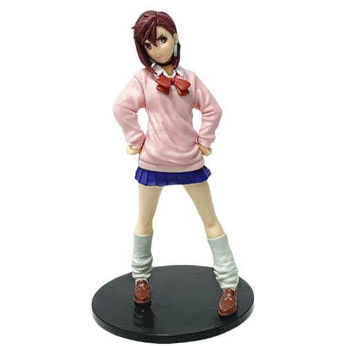 Anime-Figur Momo Ayase Kampfmodell, sitzend/stehend, PVC-Ornamente für Zuhause, Schreibtisch, Auto, Dekoration (stehende Haltung) von SUNGDOGIN