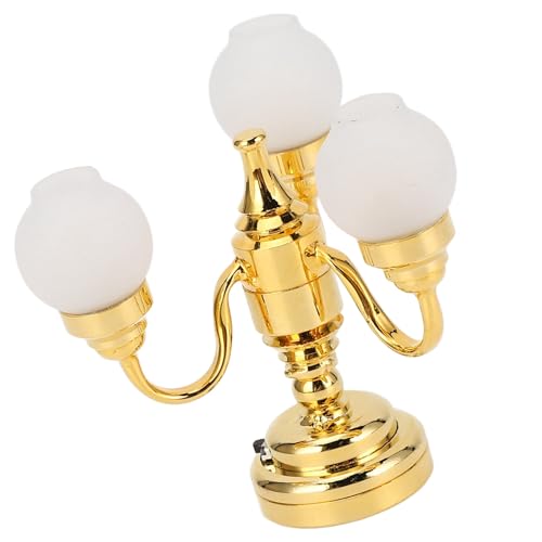 SUNGOOYUE 1:12 Puppenhaus Kronleuchter Miniatur Exquisit Eleganter LED -Deckenlichtdekoration SUNGOOYUE 1:12 Puppenhaus Kronleuchter Miniatur Exquisit Eleganter LED -Deckenlichtdekoration von SUNGOOYUE