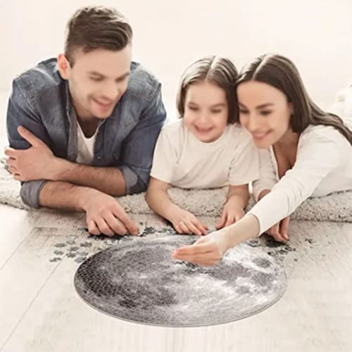 SUNGOOYUE 1000 PCS Puzzles, Runde Form Verbessern die Koordination Mondmuster -Puzzle für Erwachsene von SUNGOOYUE