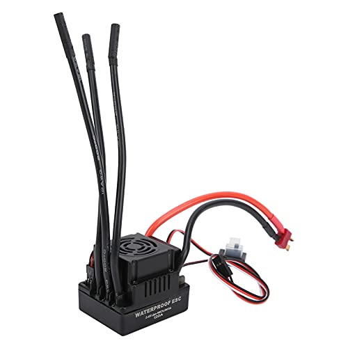 SUNGOOYUE 120A ESC, T -Stecker RC Bürstenloser wasserdichte Elektronische Geschwindigkeitsregler ESC für 1/8 1/10 RC -Auto Schwarz SUNGOOYUE 120A ESC, T -Stecker RC Bürstenloser wasserdichte Elektronische Geschwindigkeitsregler ESC für 1/8 1/10 RC -Auto Schwarz von SUNGOOYUE
