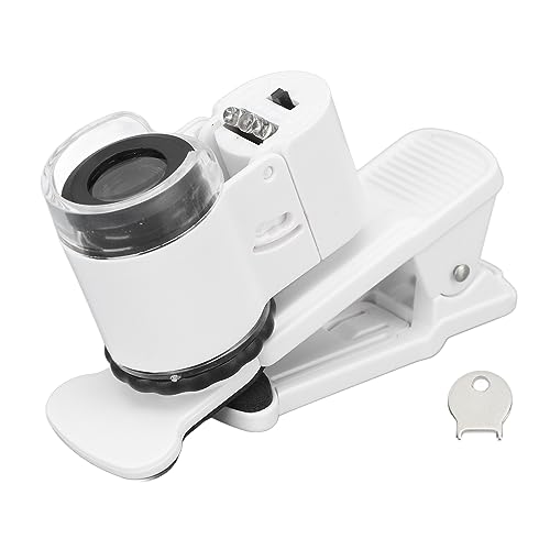 SUNGOOYUE 45X Mini-Handy-Clip-On-Mikroskop, UV-Licht, Verstellbarer Kopfwinkel, Handy-Clip-On-Mikroskop für die Schmuck-Währungsprüfung SUNGOOYUE 45X Mini-Handy-Clip-On-Mikroskop, UV-Licht, Verstellbarer Kopfwinkel, Handy-Clip-On-Mikroskop für die Schmuck-Währungsprüfung von SUNGOOYUE