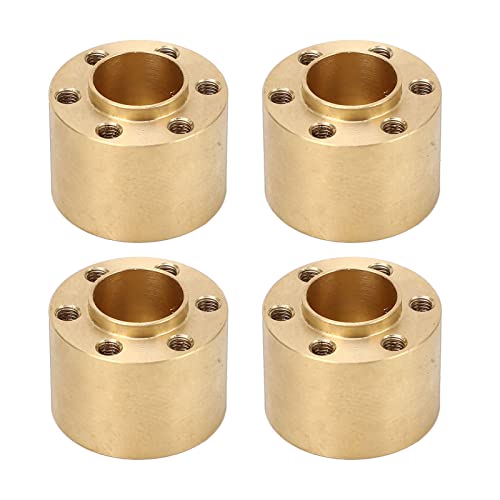 SUNGOOYUE 4pcs Rad Hex -Hub, Rad Hex Hub Widen Messing Weight Weast Proof Wide Adapter für 1,9 Zoll 2,2 Zoll (15 mm) von SUNGOOYUE
