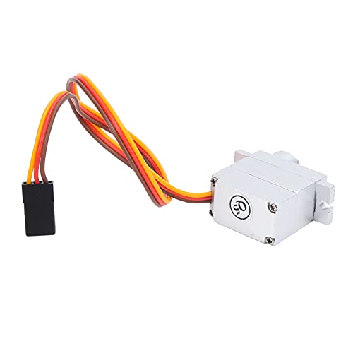 SUNGOOYUE 9G WPL B1/B16 RC Hochempfindlicher Metallservo, Super Silent RC Accessoire für Fernbedienungsautos, Silber, 32 X 31 X 12 Mm/1,3x1.2x0.5 für Enthusiasten von SUNGOOYUE