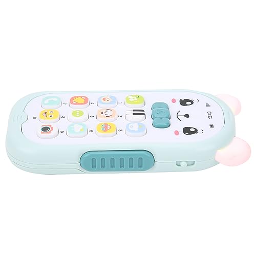SUNGOOYUE Ausbildung Baby Telefon Spielzeug Analog Wählen Weiche Leichte Sound Teether Music Sound Spielzeug für Säuglinge über 6 Monaten Alt ((hellblau)) von SUNGOOYUE