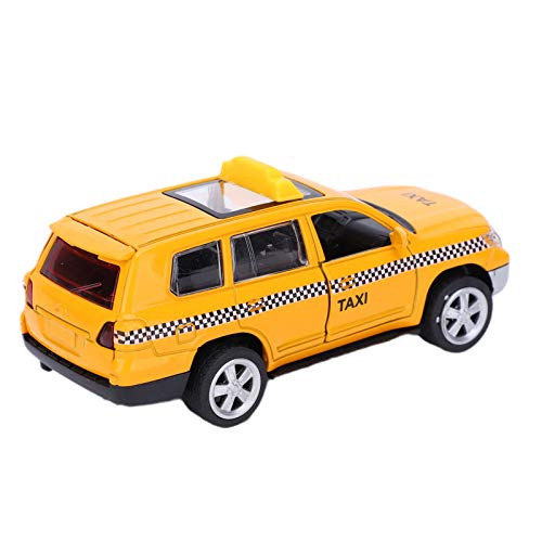 SUNGOOYUE Autosimulationsmodell in Legierung Taxi Spielzeugkabinen Sammlerdekoration für Erwachsene LR44 X 3 Taste (#1) von SUNGOOYUE