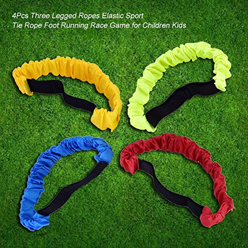 SUNGOOYUE Buntes Bein Rennseil Elastizität Magic Tape Schnalle Safe Spiel für Kinderkoordinierungsfähigkeiten Übung 4pcs Pack SUNGOOYUE Buntes Bein Rennseil Elastizität Magic Tape Schnalle Safe Spiel für Kinderkoordinierungsfähigkeiten Übung 4pcs Pack von SUNGOOYUE