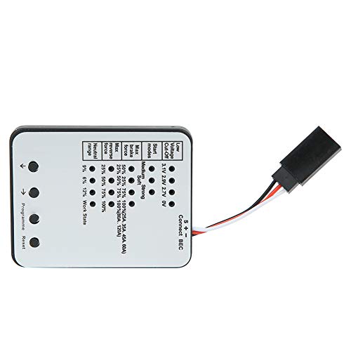 SUNGOOYUE Das RC -Automobilzubehör übertrifft die LED -Programmkarte von Hobby A1, die EIN Startmodus von DREI Ebenen für RC Hobbys Ist (Schwarz-Weiss) von SUNGOOYUE