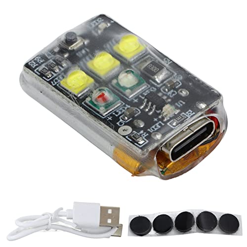 SUNGOOYUE Drohnen DIY Blitzlicht, Ultraleichtes Drohnen Warnlicht mit Hoher Helligkeit Upgrade Teil für Mini 3PRO Zubehör von SUNGOOYUE