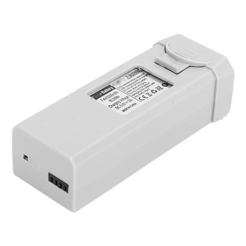 Drohnenbatterie-Ersatzteil, Lithium, 7,4 V, 2200 MAh, für LYERC L900 PRO SE Quadcopter (Gray) von SUNGOOYUE