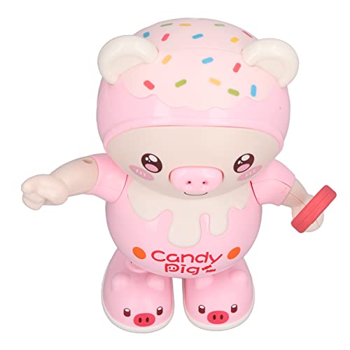 SUNGOOYUE Elektronisches Tanzpork -Spielzeug mit Niedlicher Form, Tanztiere für, für Helle Schweine Zur Unterhaltung (PINK) von SUNGOOYUE