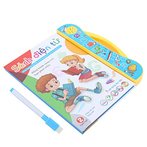 SUNGOOYUE Englisches Vietnamca Frühes Lernen für Kinderausbildung Spielzeug, Maschine für Zum Spielzeug, 3 -jähriges -ALT und Höher, ABS Material, Batterie Powerred (Yellow) von SUNGOOYUE